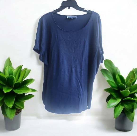 Karen Scott 100% cotton  short sleeves  top Size 3x - Picture 7 of 7